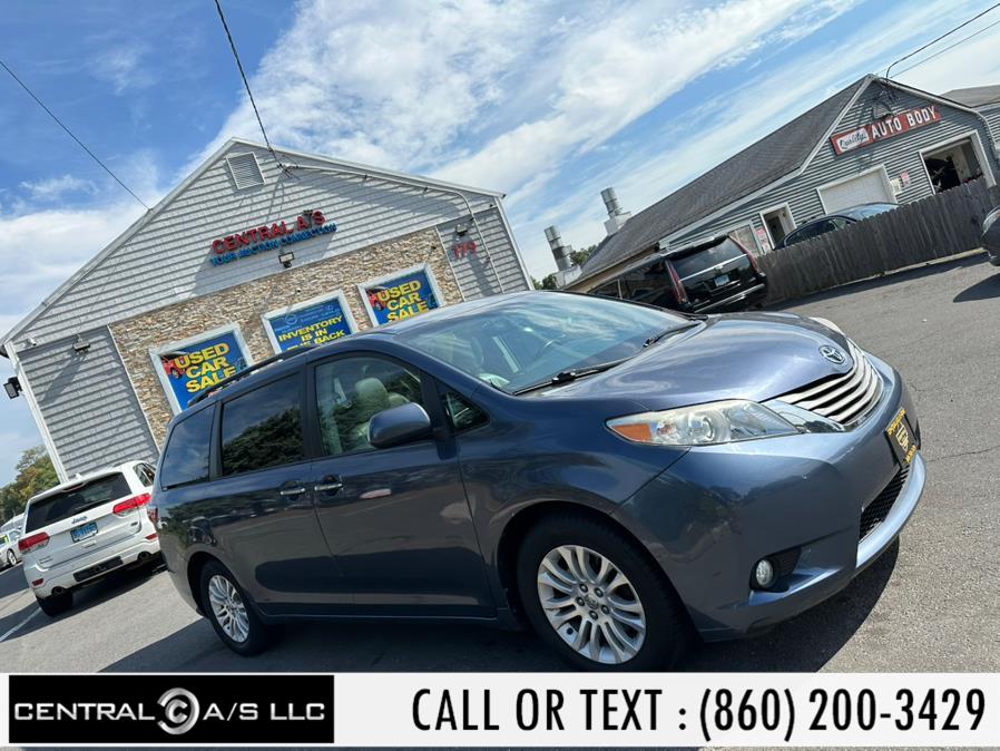 2015 Toyota Sienna 5dr 8-Pass Van XLE FWD (Natl), available for sale in East Windsor, Connecticut | Central A/S LLC. East Windsor, Connecticut