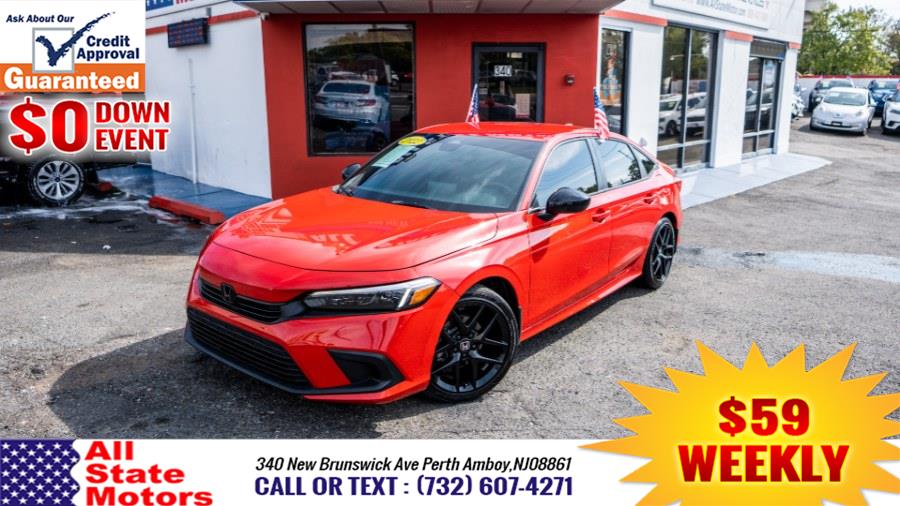 Used 2022 Honda Civic Sedan in Perth Amboy, New Jersey | All State Motor Inc. Perth Amboy, New Jersey