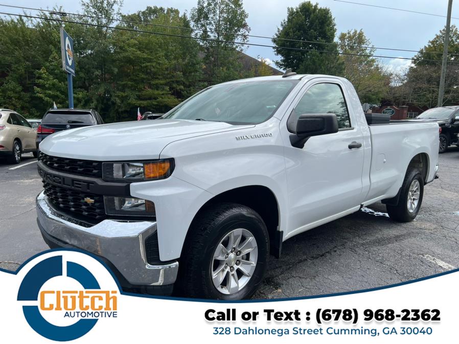 Used Chevrolet Silverado 1500 2WD Reg Cab 140" Work Truck 2019 | Clutch Automotive. Cumming, Georgia