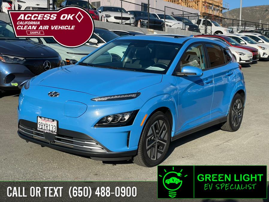 2022 Hyundai Kona Electric Limited, available for sale in Daly City, California | Green Light Auto Wholesale. Daly City, California