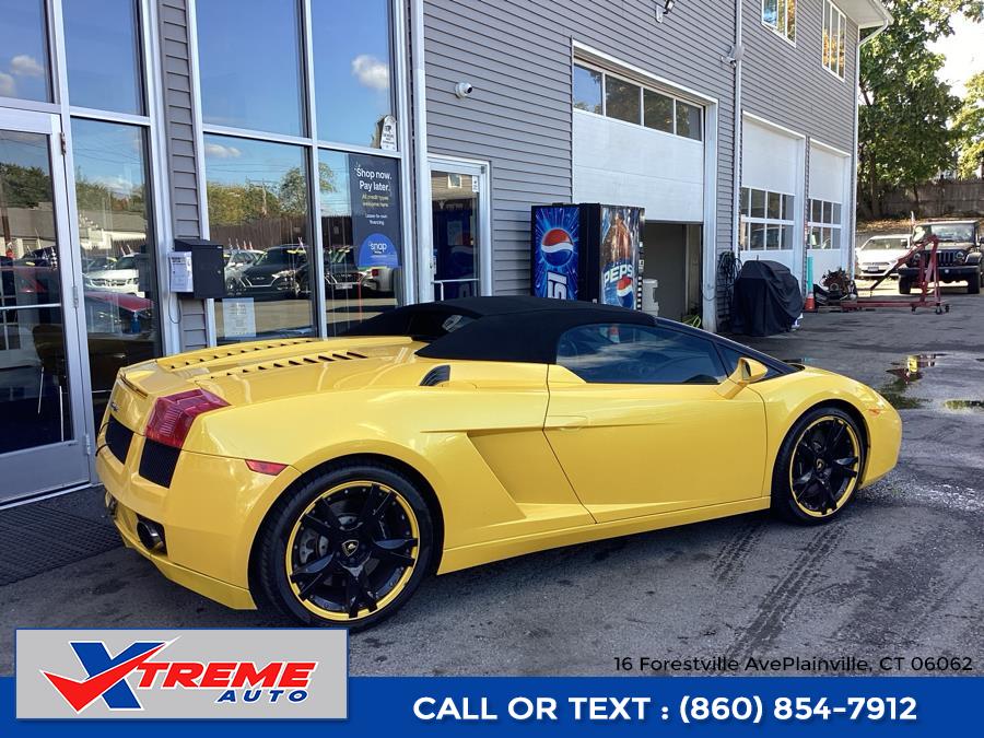 2006 Lamborghini GALLARDO SPYDER Spyder, available for sale in Plainville, Connecticut | Xtreme Auto. Plainville, Connecticut 2006 Lamborghini GALLARDO SPYDER Spyder, available for sale in Plainville, Connecticut | Xtreme Auto. Plainville, Connecticut