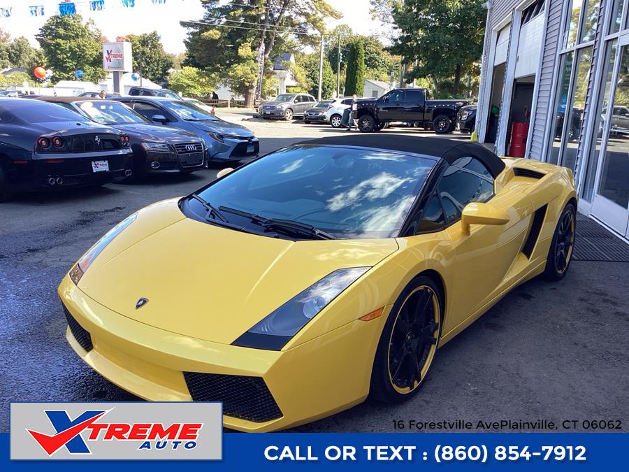 Used 2006 Lamborghini GALLARDO SPYDER in Plainville, Connecticut | Xtreme Auto. Plainville, Connecticut