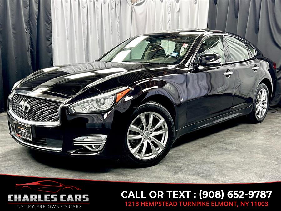 Used 2016 Infiniti Q70 in Elmont, New York | Charles Cars. Elmont, New York