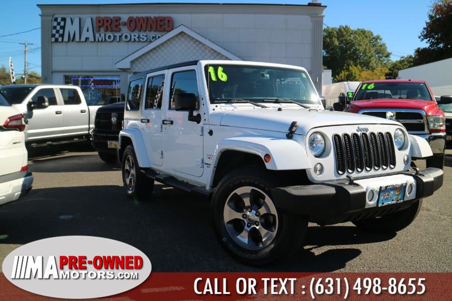 Used 2016 Jeep Wrangler Unlimited in Huntington Station, New York | M & A Motors. Huntington Station, New York