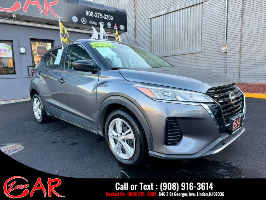 2022 Nissan Kicks S FWD, available for sale in Linden, New Jersey | Car Zone. Linden, New Jersey 2022 Nissan Kicks S FWD, available for sale in Linden, New Jersey | Car Zone. Linden, New Jersey