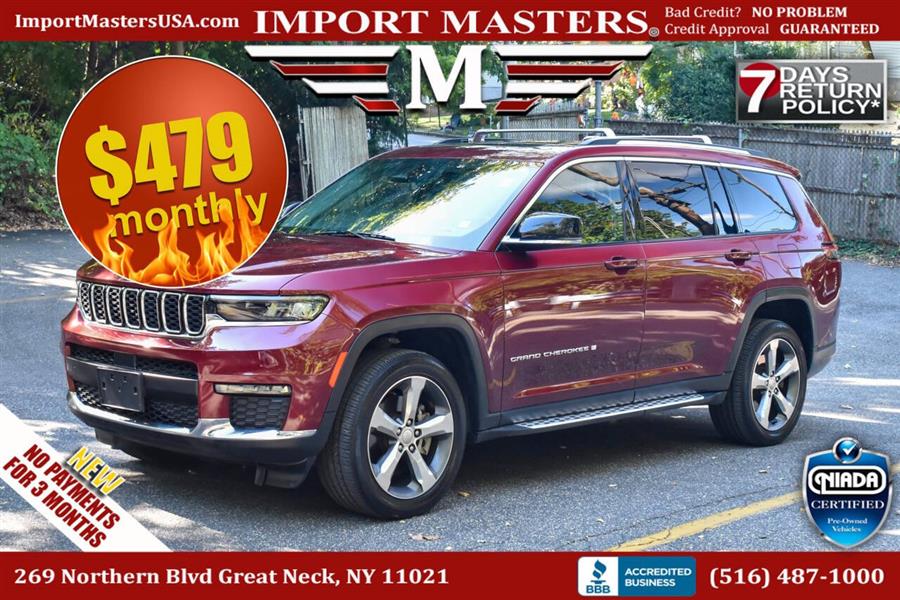 Used 2021 Jeep Grand Cherokee l in Great Neck, New York | Camy Cars. Great Neck, New York