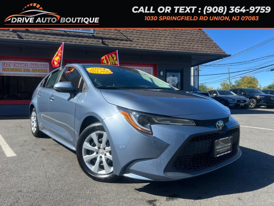 2021 Toyota Corolla LE CVT (Natl), available for sale in Union, New Jersey | Drive Auto Boutique. Union, New Jersey 2021 Toyota Corolla LE CVT (Natl), available for sale in Union, New Jersey | Drive Auto Boutique. Union, New Jersey