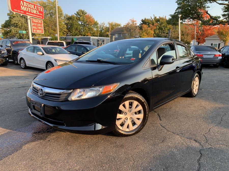 Used 2012 Honda Civic Sdn in Springfield, Massachusetts | Absolute Motors Inc. Springfield, Massachusetts