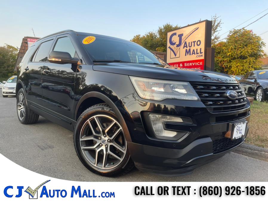 Used 2016 Ford Explorer in Bristol, Connecticut | CJ Auto Mall. Bristol, Connecticut