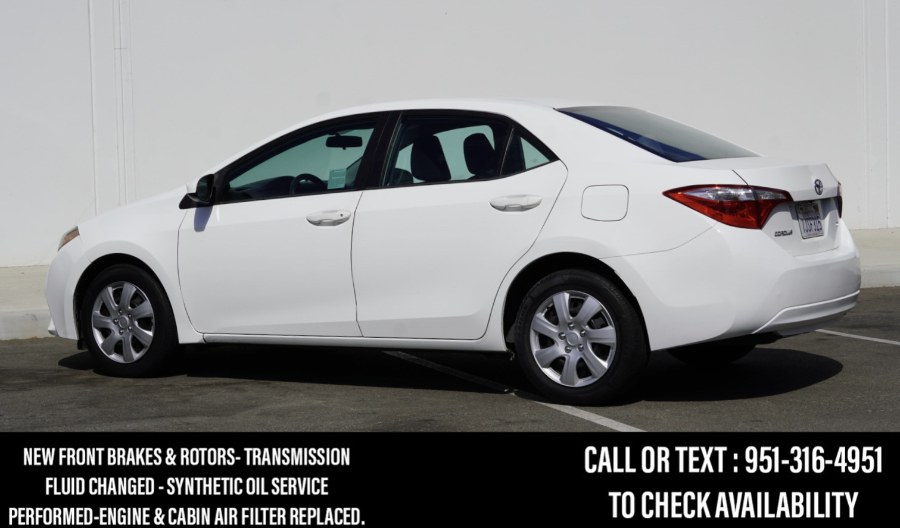 2015 Toyota Corolla LE 4dr Sdn LE, available for sale in Riverside, California | Big Timin Motors LLC. Riverside, California 2015 Toyota Corolla LE 4dr Sdn LE, available for sale in Riverside, California | Big Timin Motors LLC. Riverside, California