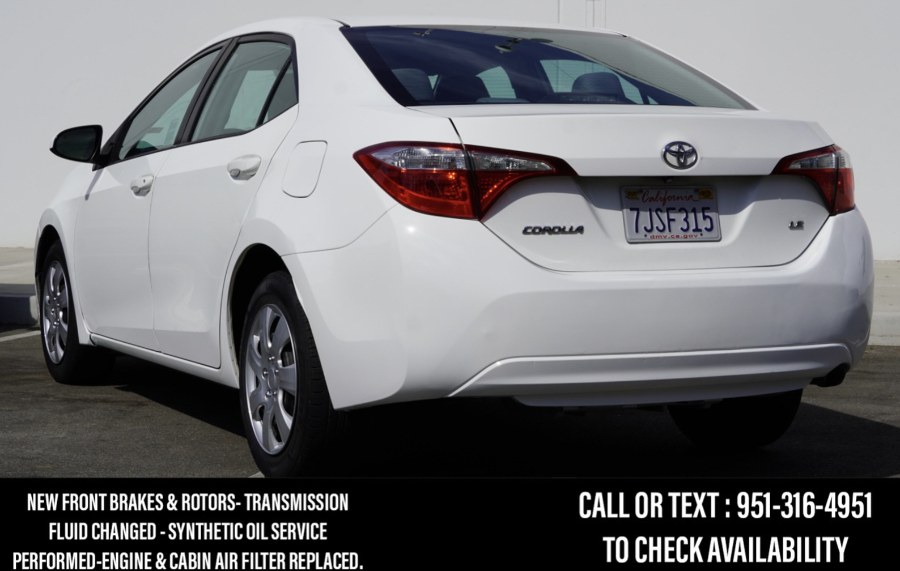2015 Toyota Corolla LE 4dr Sdn LE, available for sale in Riverside, California | Big Timin Motors LLC. Riverside, California 2015 Toyota Corolla LE 4dr Sdn LE, available for sale in Riverside, California | Big Timin Motors LLC. Riverside, California