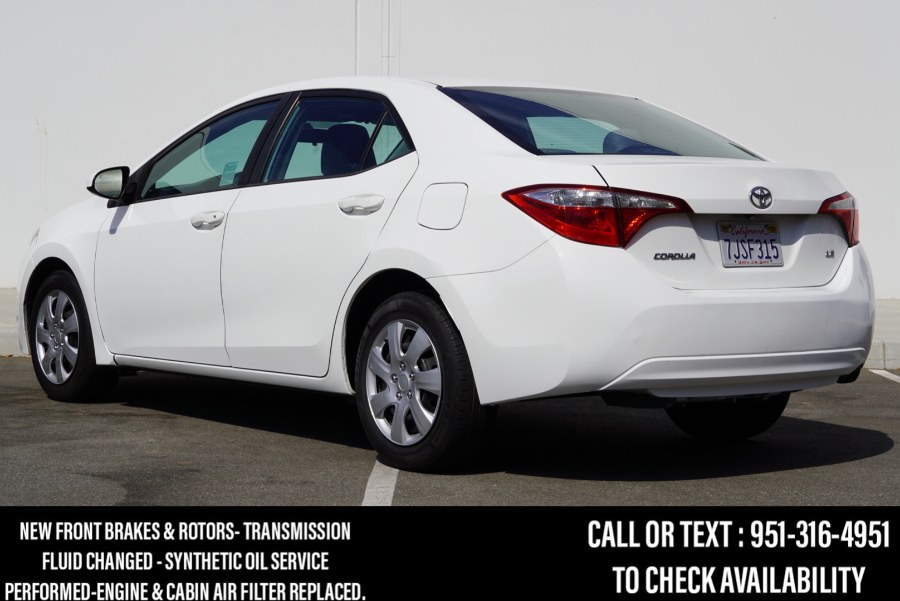 2015 Toyota Corolla LE 4dr Sdn LE, available for sale in Riverside, California | Big Timin Motors LLC. Riverside, California 2015 Toyota Corolla LE 4dr Sdn LE, available for sale in Riverside, California | Big Timin Motors LLC. Riverside, California