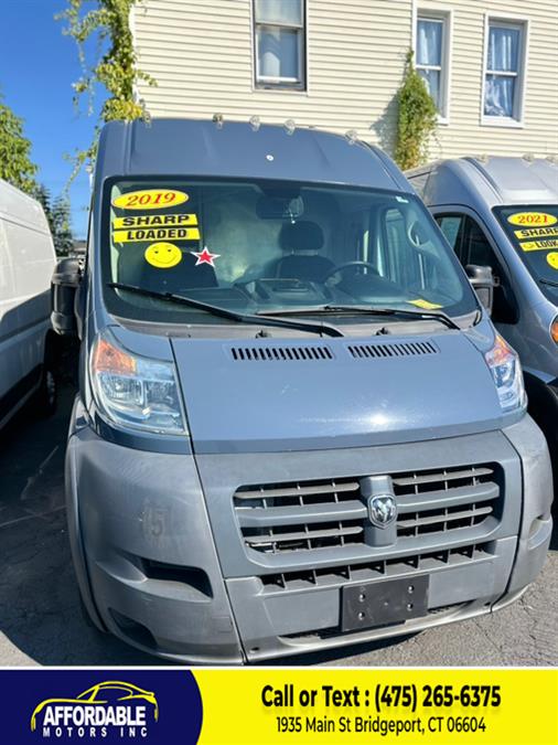 Used 2018 Ram ProMaster Cargo Van in Bridgeport, Connecticut | Affordable Motors 2 LLC. Bridgeport, Connecticut