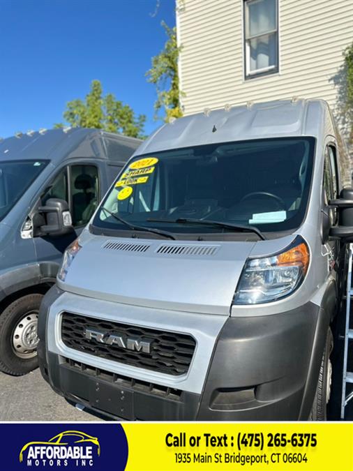 Used 2021 Ram ProMaster Cargo Van in Bridgeport, Connecticut | Affordable Motors 2 LLC. Bridgeport, Connecticut