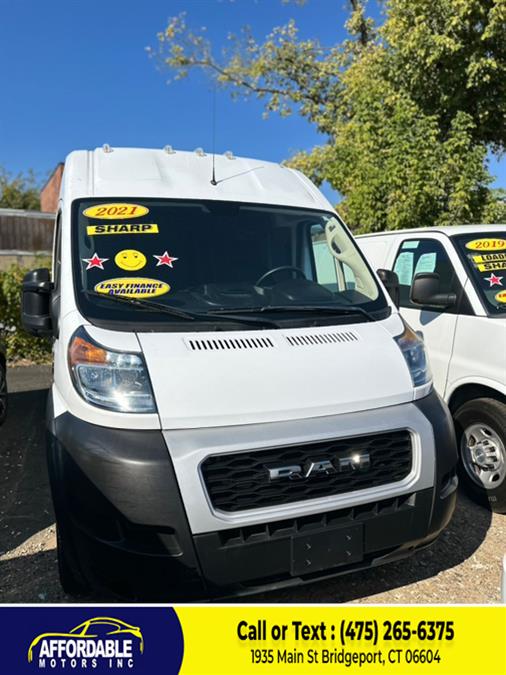 Used 2021 Ram ProMaster Cargo Van in Bridgeport, Connecticut | Affordable Motors 2 LLC. Bridgeport, Connecticut