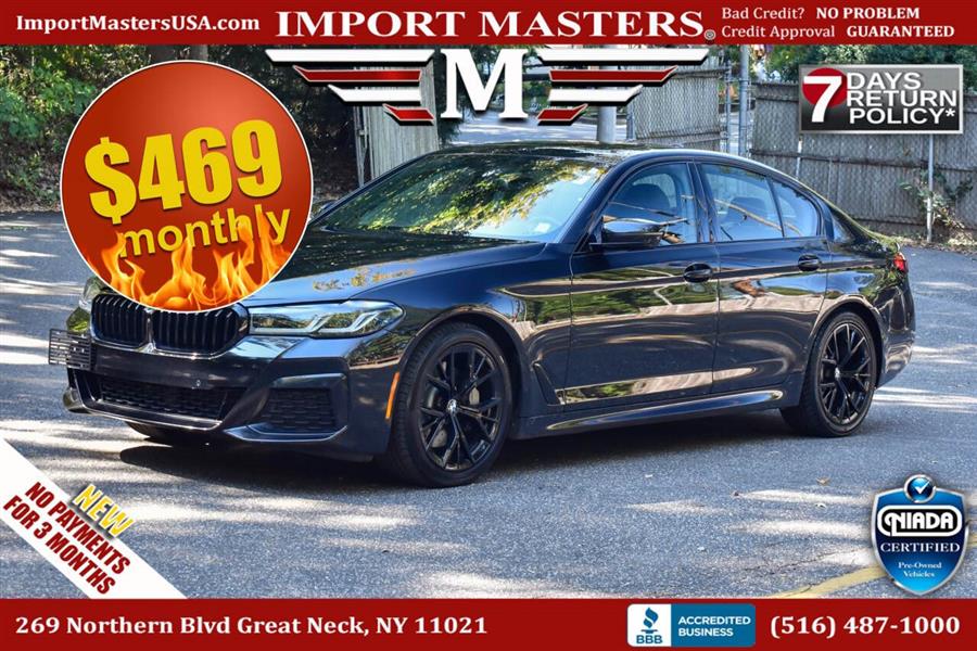 Used 2021 BMW 5 Series in Great Neck, New York | Camy Cars. Great Neck, New York