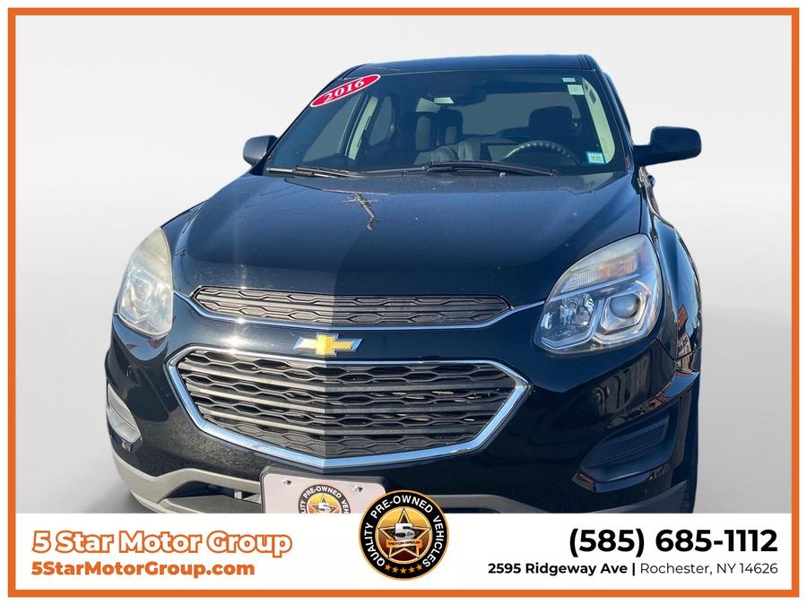 2016 Chevrolet Equinox LS Sport Utility 4D, available for sale in Rochester, New York | 5 Star Motor Group. Rochester, New York