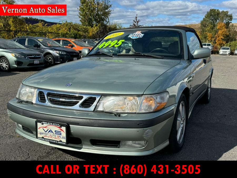 Used 2002 Saab 9-3 in Manchester, Connecticut | Vernon Auto Sale & Service. Manchester, Connecticut