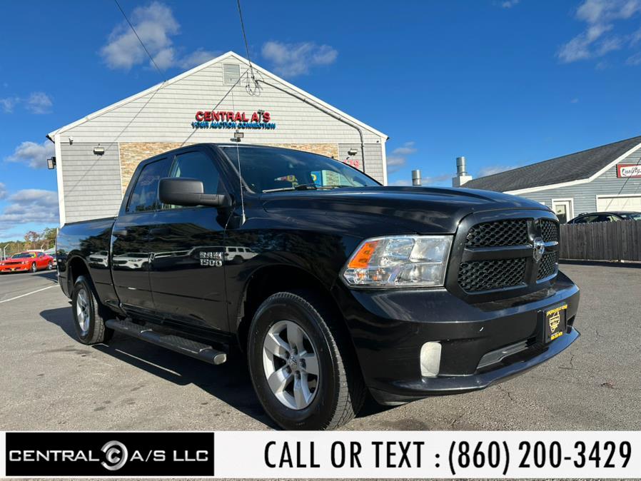 2018 Ram 1500 Express 4x4 Quad Cab 6''4" Box, available for sale in East Windsor, Connecticut | Central A/S LLC. East Windsor, Connecticut