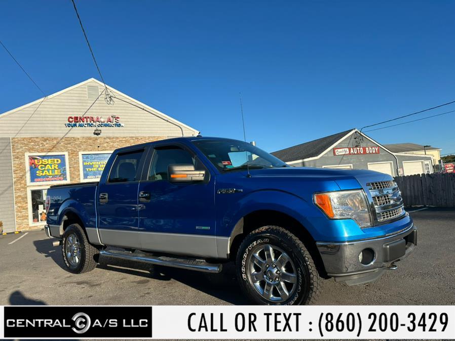 2013 Ford F-150 4WD SuperCrew 145" XLT, available for sale in East Windsor, Connecticut | Central A/S LLC. East Windsor, Connecticut