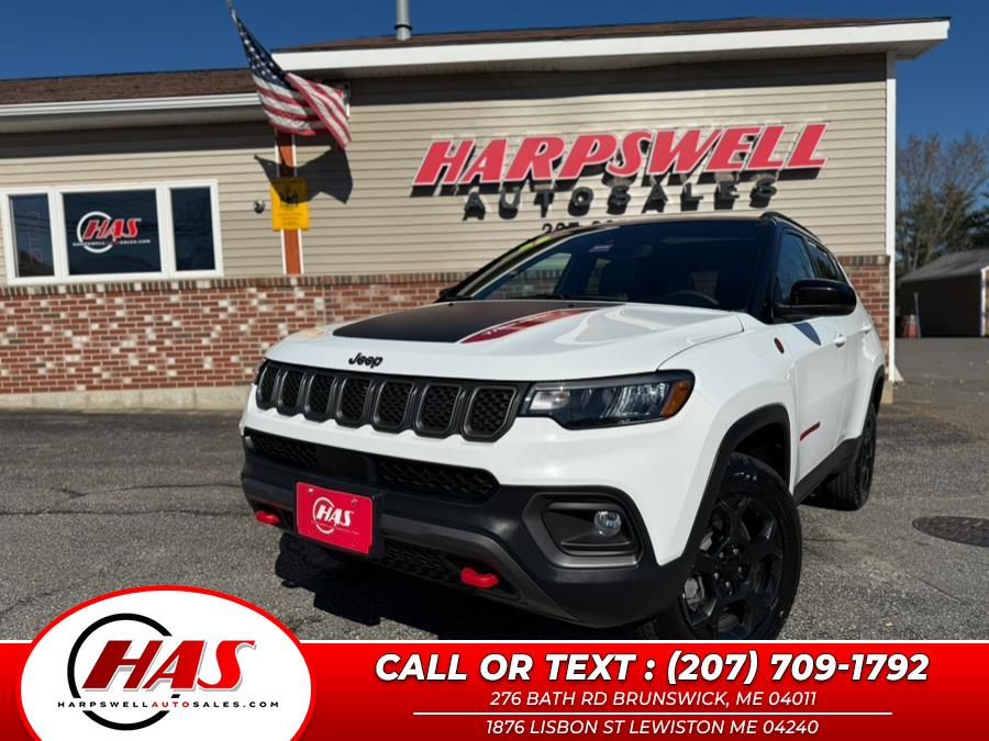 Used 2023 Jeep Compass in Lewiston, Maine | Harpswell Auto Sales Inc. Lewiston, Maine