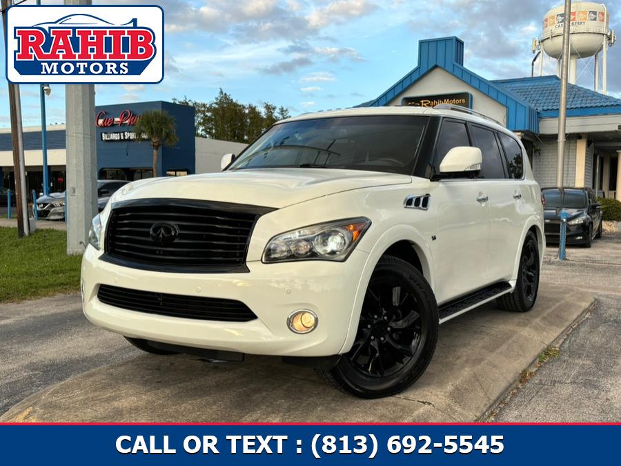 Used 2014 INFINITI QX80 in Winter Park, Florida | Rahib Motors. Winter Park, Florida