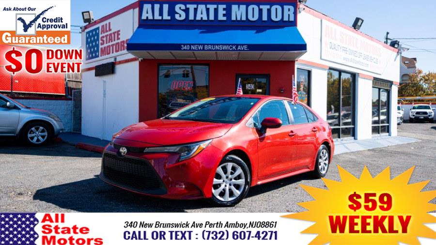 2021 Toyota Corolla LE CVT (Natl), available for sale in Perth Amboy, New Jersey | All State Motor Inc. Perth Amboy, New Jersey 2021 Toyota Corolla LE CVT (Natl), available for sale in Perth Amboy, New Jersey | All State Motor Inc. Perth Amboy, New Jersey