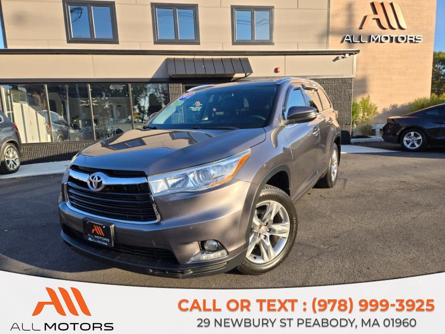 Used 2015 Toyota Highlander in Peabody, Massachusetts | ALL MOTORS. Peabody, Massachusetts