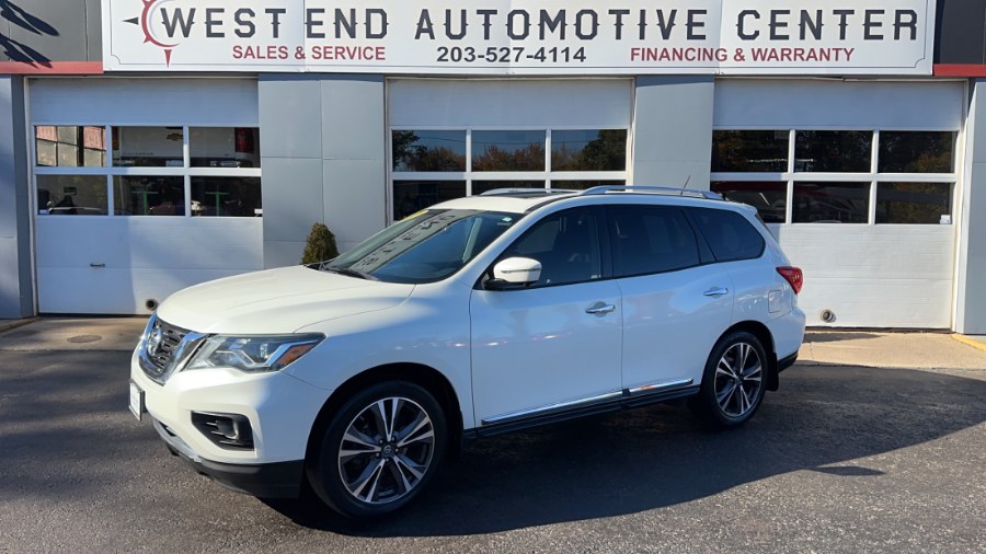 Used 2017 Nissan Pathfinder in Waterbury, Connecticut | West End Automotive Center. Waterbury, Connecticut