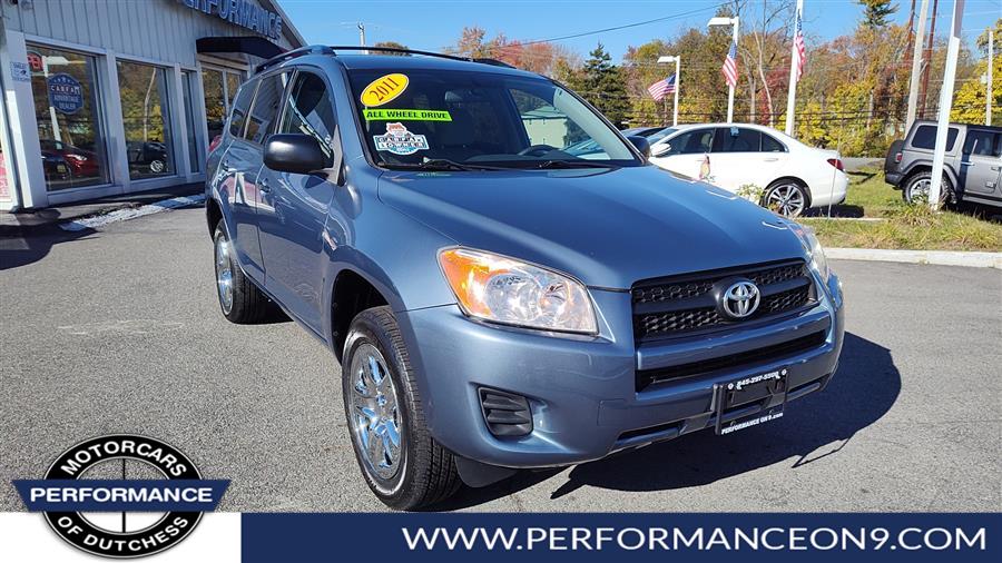 2011 Toyota RAV4 4WD 4dr 4-cyl 4-Spd AT (Natl), available for sale in Wappingers Falls, New York | Performance Motor Cars. Wappingers Falls, New York