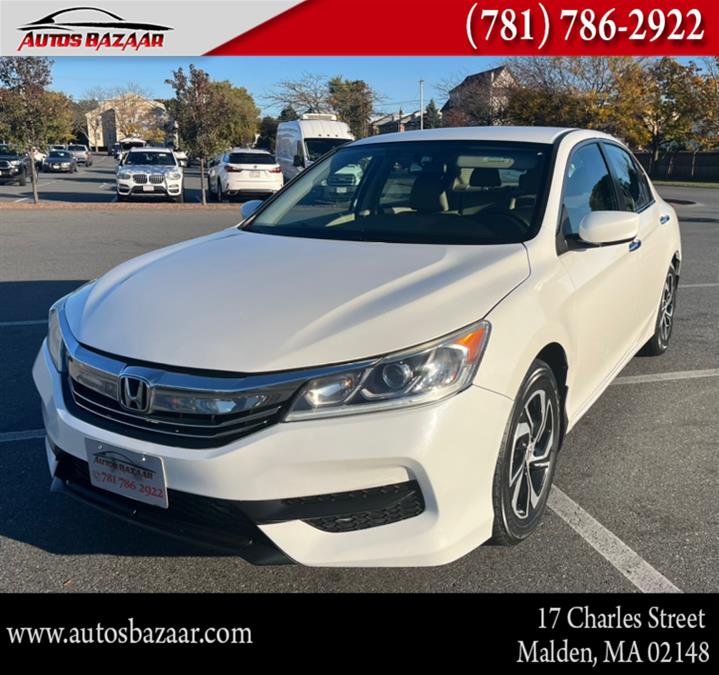 Used 2016 Honda Accord Sedan in Malden, Massachusetts | Auto Bazaar. Malden, Massachusetts