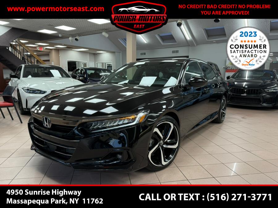 Used 2022 Honda Accord Sedan in Massapequa Park, New York | Power Motors East. Massapequa Park, New York