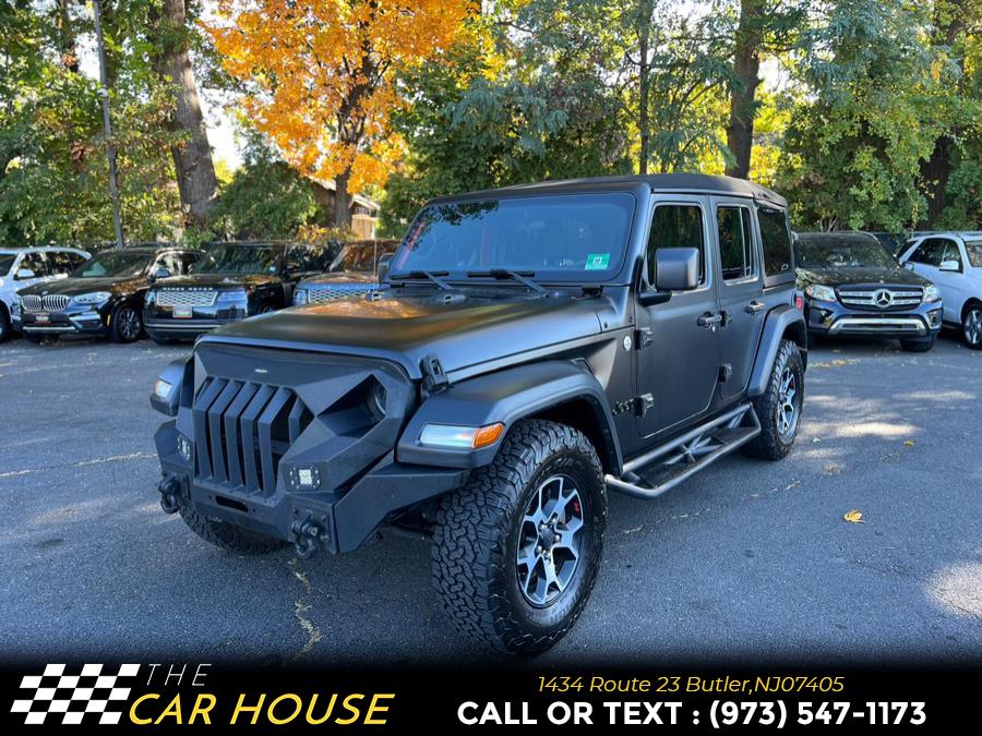 Used 2018 Jeep Wrangler Unlimited in Butler, New Jersey | The Car House. Butler, New Jersey