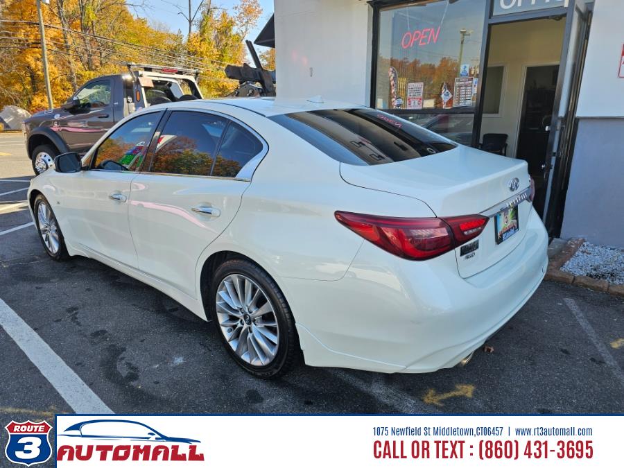 2018 INFINITI Q50 3.0t LUXE AWD, available for sale in Middletown, Connecticut | RT 3 AUTO MALL LLC. Middletown, Connecticut 2018 INFINITI Q50 3.0t LUXE AWD, available for sale in Middletown, Connecticut | RT 3 AUTO MALL LLC. Middletown, Connecticut