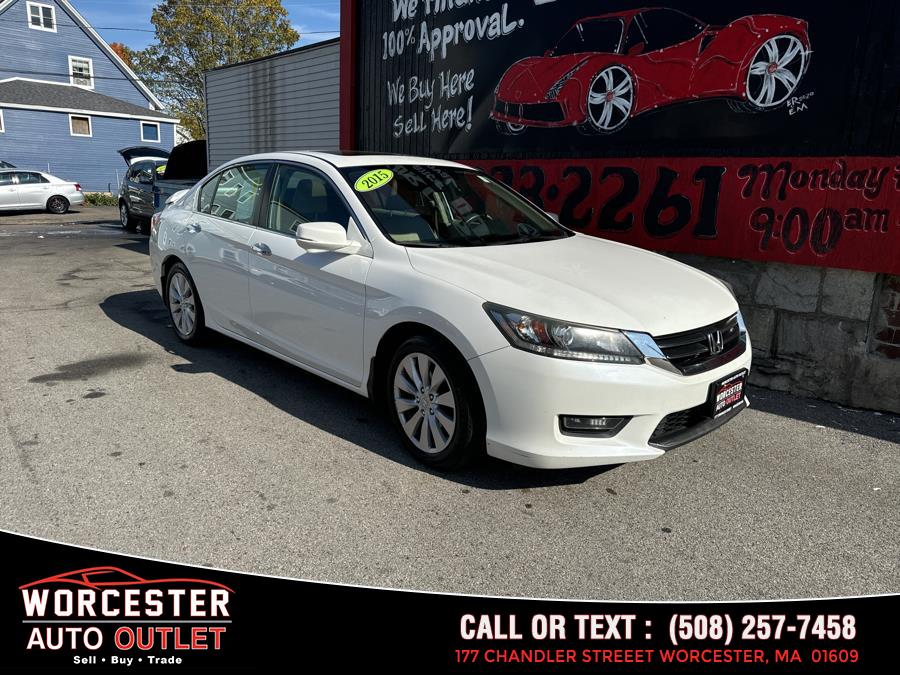 Used 2015 Honda Accord Sedan in Worcester, Massachusetts | Worcester Auto Outlet LLC. Worcester, Massachusetts