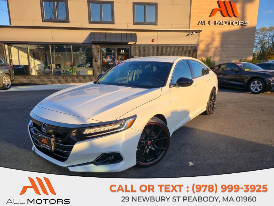 Used 2021 Honda Accord Sedan in Peabody, Massachusetts | ALL MOTORS. Peabody, Massachusetts