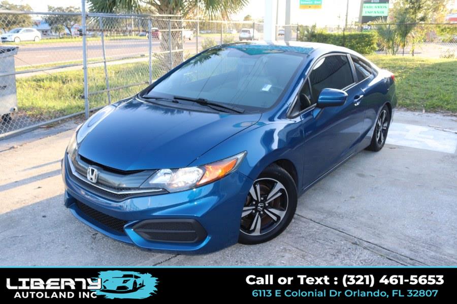 2015 Honda Civic Coupe 2dr CVT EX, available for sale in Orlando, Florida | Liberty Autoland LLC. Orlando, Florida