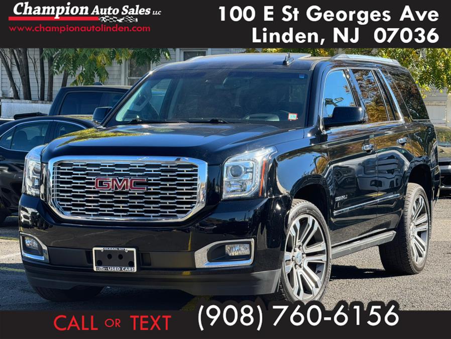 Used 2018 GMC Yukon in Linden, New Jersey | Champion Used Auto Sales. Linden, New Jersey