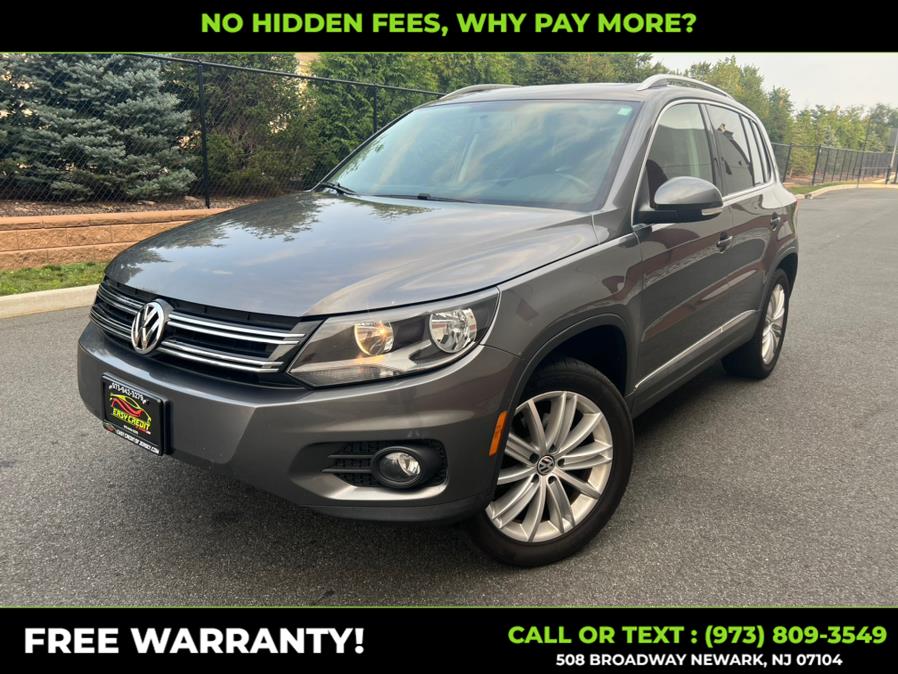 Used Volkswagen Tiguan 4MOTION 4dr Auto SEL 2015 | Easy Credit of Jersey. NEWARK, New Jersey