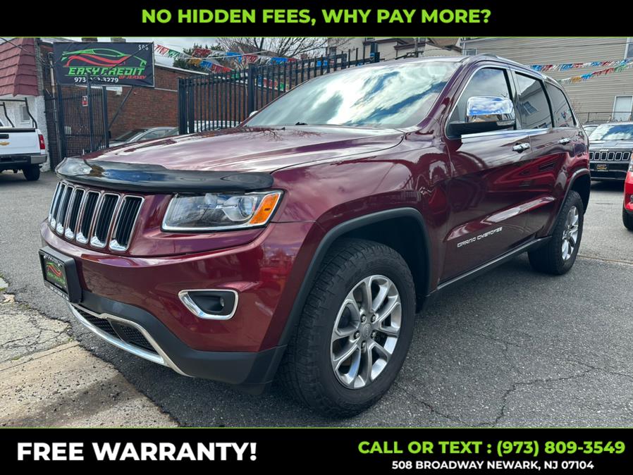 Used Jeep Grand Cherokee 4WD 4dr Limited 2016 | Easy Credit of Jersey. NEWARK, New Jersey