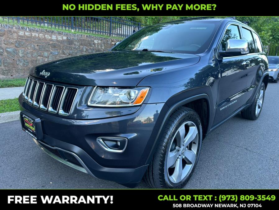 Used Jeep Grand Cherokee 4WD 4dr Limited 5.7 V8 2014 | Easy Credit of Jersey. NEWARK, New Jersey