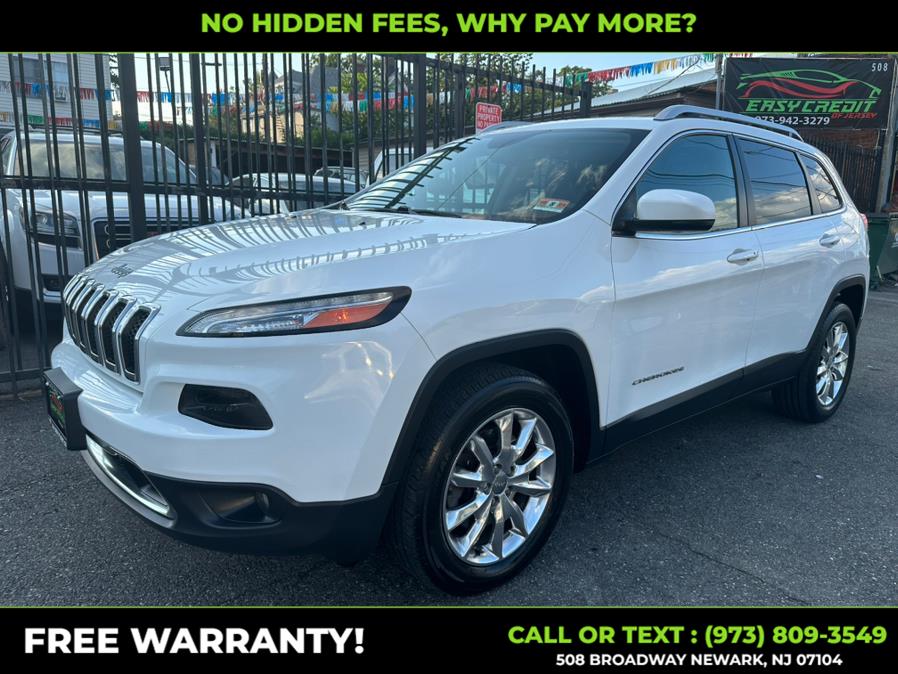 Used Jeep Cherokee 4WD 4dr Limited 2015 | Easy Credit of Jersey. NEWARK, New Jersey