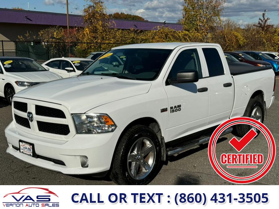 2016 Ram 1500 4WD Quad Cab 140.5" Express, available for sale in Manchester, Connecticut | Vernon Auto Sale & Service. Manchester, Connecticut 2016 Ram 1500 4WD Quad Cab 140.5" Express, available for sale in Manchester, Connecticut | Vernon Auto Sale & Service. Manchester, Connecticut