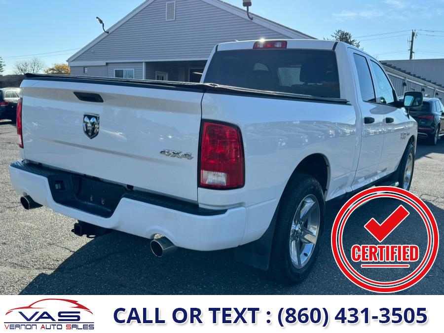 2016 Ram 1500 4WD Quad Cab 140.5" Express, available for sale in Manchester, Connecticut | Vernon Auto Sale & Service. Manchester, Connecticut 2016 Ram 1500 4WD Quad Cab 140.5" Express, available for sale in Manchester, Connecticut | Vernon Auto Sale & Service. Manchester, Connecticut