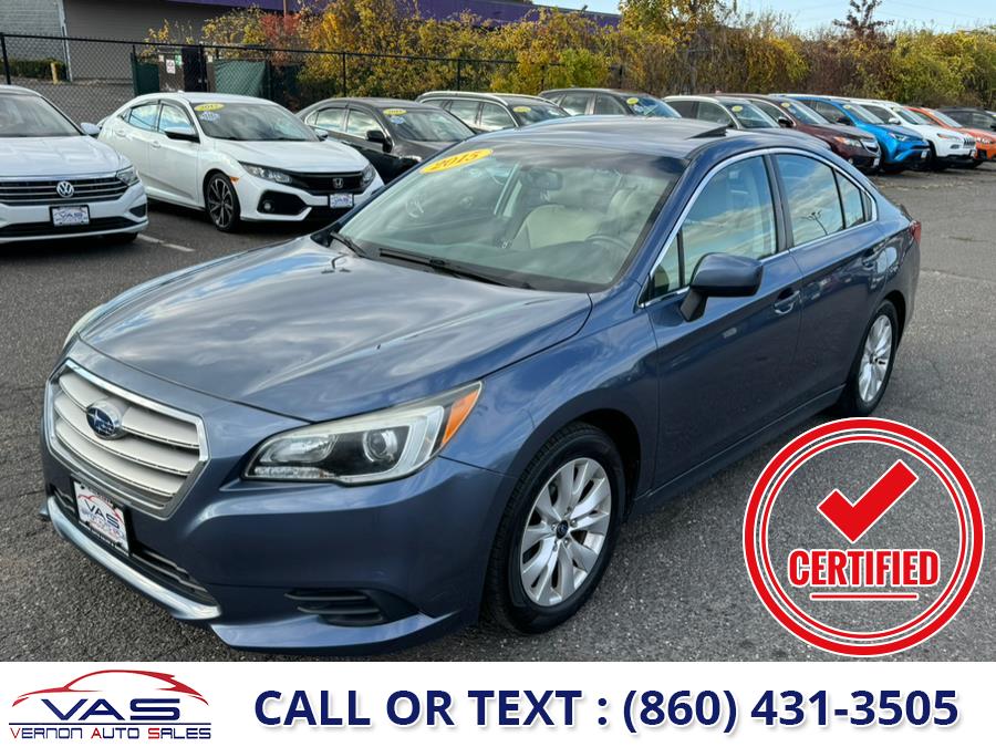 2015 Subaru Legacy 4dr Sdn 2.5i Premium PZEV, available for sale in Manchester, Connecticut | Vernon Auto Sale & Service. Manchester, Connecticut 2015 Subaru Legacy 4dr Sdn 2.5i Premium PZEV, available for sale in Manchester, Connecticut | Vernon Auto Sale & Service. Manchester, Connecticut