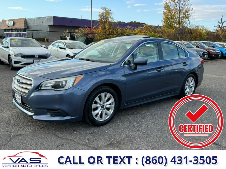 2015 Subaru Legacy 4dr Sdn 2.5i Premium PZEV, available for sale in Manchester, Connecticut | Vernon Auto Sale & Service. Manchester, Connecticut 2015 Subaru Legacy 4dr Sdn 2.5i Premium PZEV, available for sale in Manchester, Connecticut | Vernon Auto Sale & Service. Manchester, Connecticut