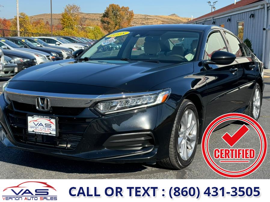 Used 2018 Honda Accord Sedan in Manchester, Connecticut | Vernon Auto Sale & Service. Manchester, Connecticut