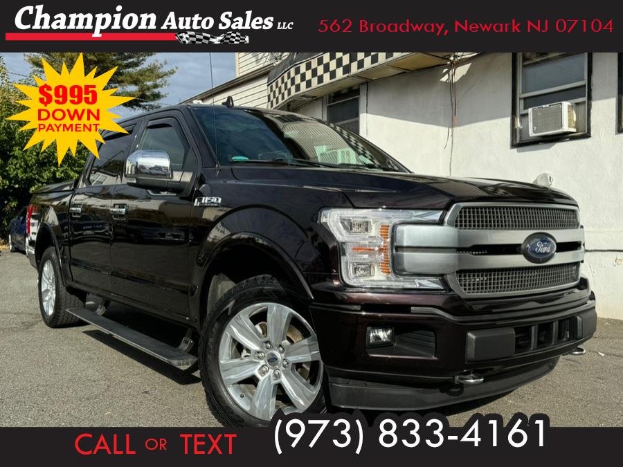 Used 2018 Ford F-150 in Newark, New Jersey | Champion Auto Sales. Newark, New Jersey