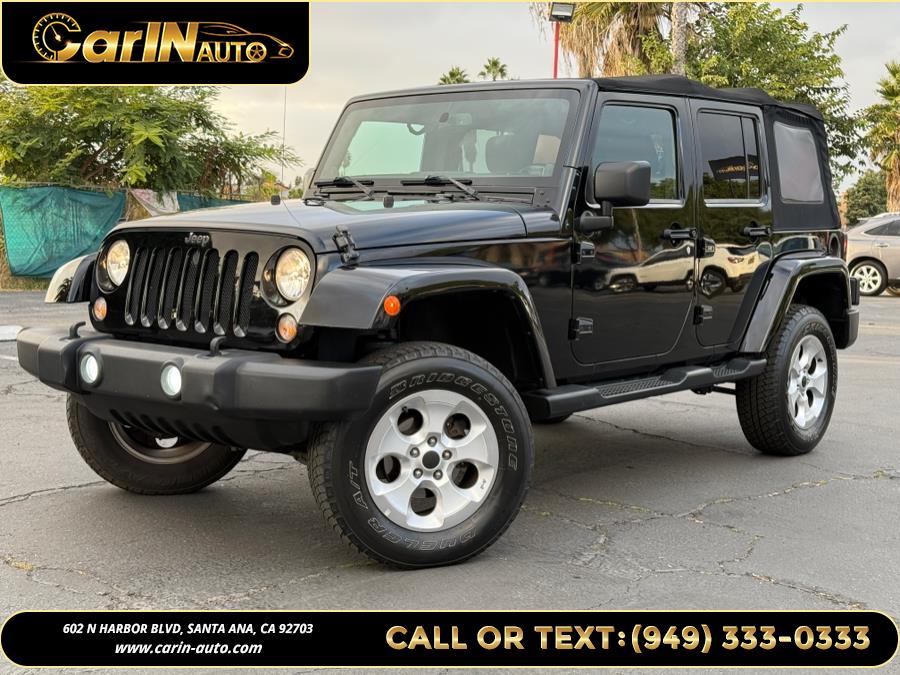 Used 2014 Jeep Wrangler Unlimited in Santa Ana, California | Carin Auto. Santa Ana, California