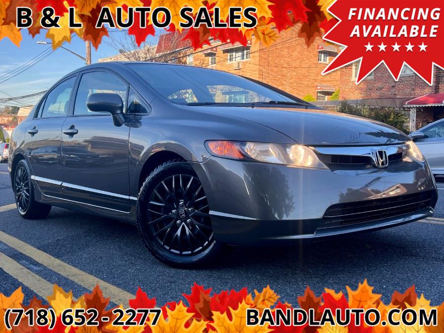 Used 2006 Honda Civic Sedan in Bronx, New York | B & L Auto Sales LLC. Bronx, New York